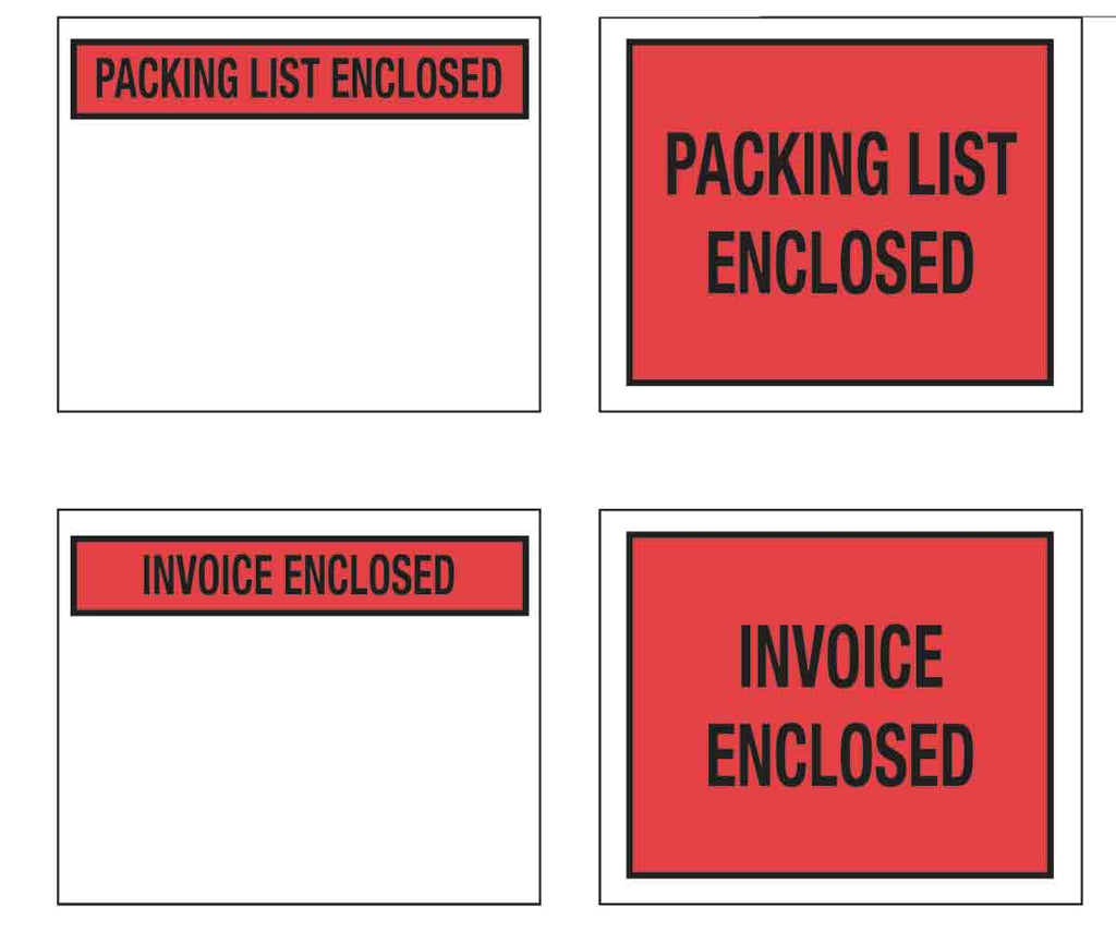 Packing List / Invoice Enclosed Labels Pathe Shipping NYC